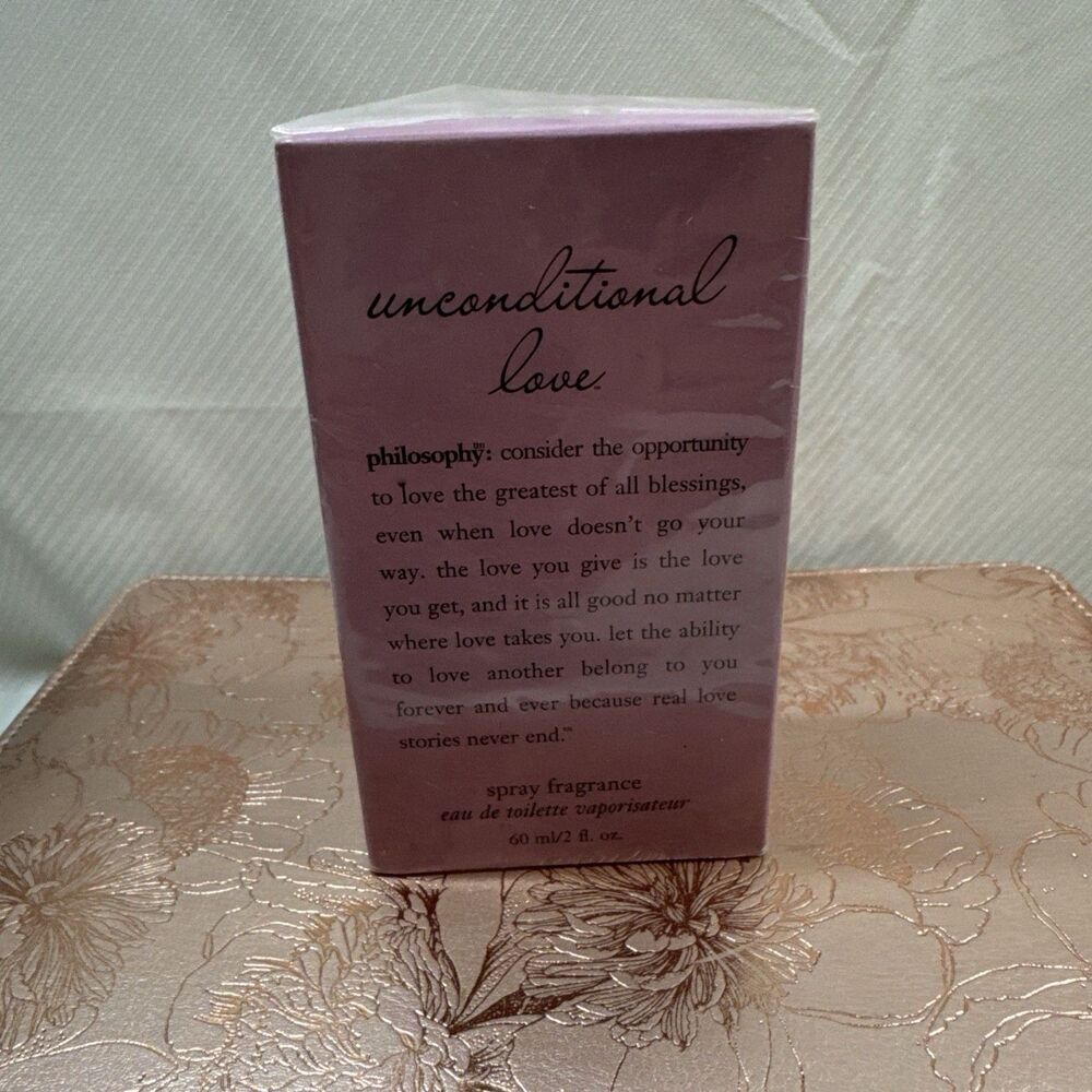 Unconditional Love by Philosophy for Women - 2 oz EDT Spray New In SEALED Box